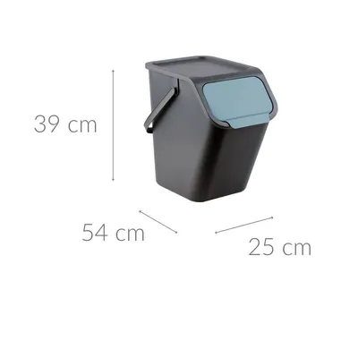 Obrázok produktu pre Odpadkový kôš na triedenie odpadu 25 l, BINI