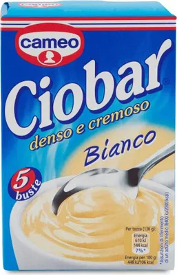 Produktbild von 14x Cameo Ciobar Bianco Weiße heiße schokolade istant chocolate 105g