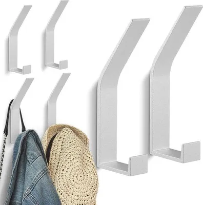 Productafbeelding van Famanu kleerhangers, 6 stuks - zilver