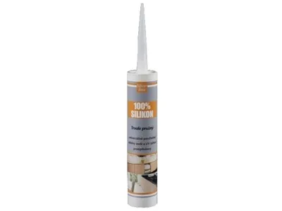 Zdjęcie produktu dla Uniwersalny silikon 100% 280ml biały SILVER LINE