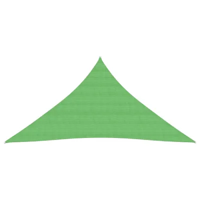 Image de Voile d'ombrage 160 g/m² vert clair 3x4x4 m HDPE