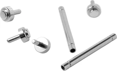 Produktbild von Minott → Uhrenstifte 12mm silberfarben Stifte Ø 1,5 Edelstahl → 34224