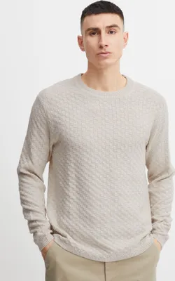 Produktbild von !Solid SDElijah Herren Strickpullover Grobstrick Pullover mit Rundhalsausschnitt und Struktur Strick
