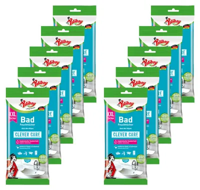 Produktbild von Poliboy Bad Reinigungstücher 10er Set - 240 Stück, Inhalt 24 Stück pro Packung