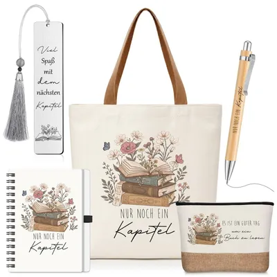 Productafbeelding van 5-delige Cadeauset voor Boekenliefhebbers