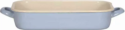 Produktbild von Krüger Vierkantpfanne "Sylt" creme/blau 26 cm