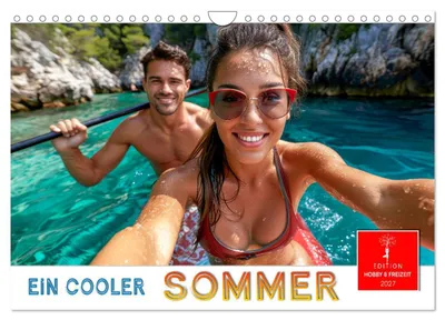 Produktbild von Ein cooler Sommer (Wandkalender 2027 DIN A4 quer), CALVENDO Monatskalender