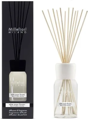 Zdjęcie produktu dla Millefiori Milano Fragrance Diffuser White Paper Flowers 500 ml