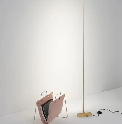 Immagine prodotto di Lampada rotante di tendenza Raccio NOVA LUCE, Variante: 17,3 W, 3000 K, 1211 lm, 1400 x 180 mm, oro
