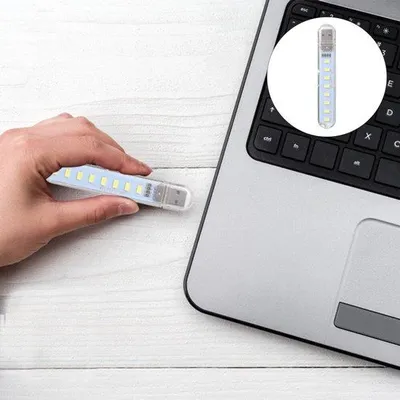 Obrázek produktu pro USB lampa s 10 režimy, přenosná noční lampička, praktická, dobíjecí přes USB