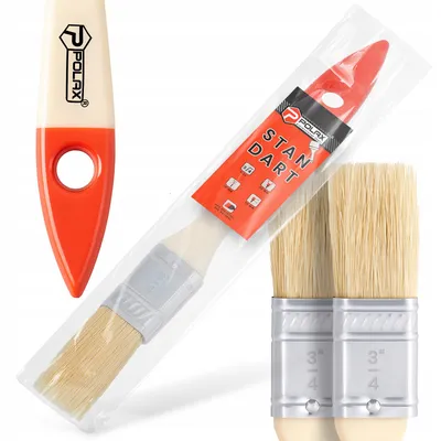 Produktbild von Polax Flachpinsel 2 Stück 20 mm Universal