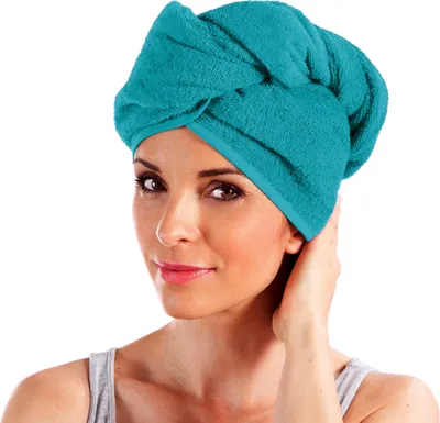 Produktbild von Erwin Müller Turban petrol 28x70 cm
