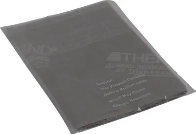 Produktbild von Thera-Band, 1,50 m x 12,8 cm, spezial stark, schwarz, Widerstandsband, Fitnessband