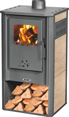 Obrázek produktu pro Krbová kamna BLIST Atene S Ceramic, 7,5 kW, krémová