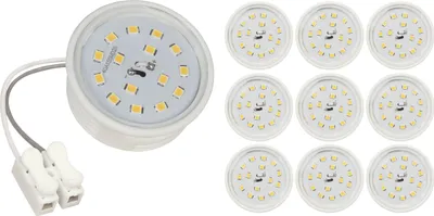 Produktbild von 10er-Pack LED-Module McShine, 5W, 400lm, 230V, 50x23mm, warmweiß, 3000K