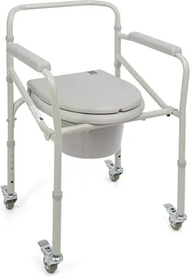 Obrázok produktu pre Timago TGR-R KT 023C Toilet chair on wheels folding portable toilet for