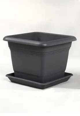 Produktbild von Pflanzkuebel Nora anthrazit, Maße:28 cm
