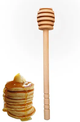 Holz-Honigrührer, Honig-Dipper-Stick, 1 Stück