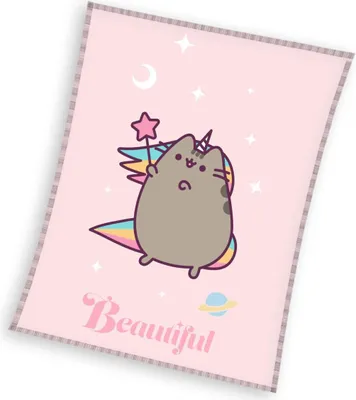 Immagine prodotto di Coperta in pile 150x200 Pusheen unicorno