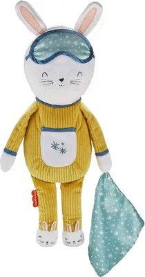 Produktbild von Mattel GMN58 - Fisher-Price - Traumhäschen Schlafbegleiter mit Licht und Sound, plüsch