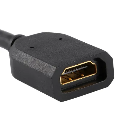 Obrázek produktu pro Prodloužení zástrčky HDMI do zásuvky Adaptér zástrčky HDMI do zásuvky Převodník zástrčky HDMI do zásuvky Prodloužení HDMI M/F Prodlužovací kabel HDMI