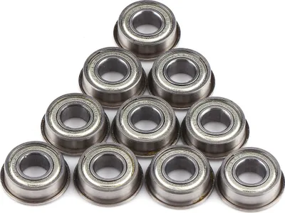 Imagen del producto de Rodamiento, mini rodamiento, rodamiento de bolas con brida, rodamiento de acero, rodamiento con doble protección