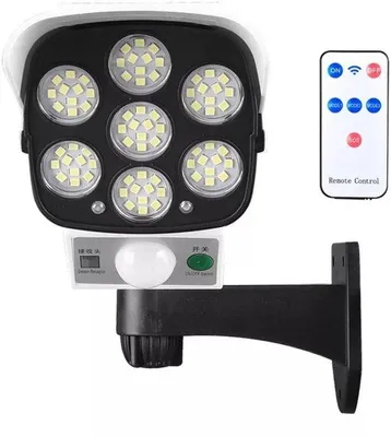 Immagine prodotto di Proiettore solare a LED 600 lm con sensore di movimento per esterni IP65 50 W