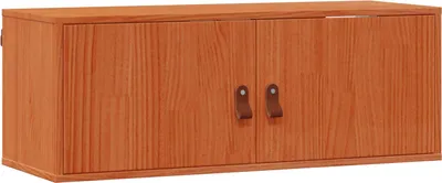 Obrázok produktu pre vidaXL Nástenná skrinka, 2 kusy, voskovohnedá, 80 x 30 x 30 cm