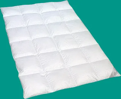 Produktbild von Daunenbettdecke 135x200 Steppbett Daunendecke waschbar