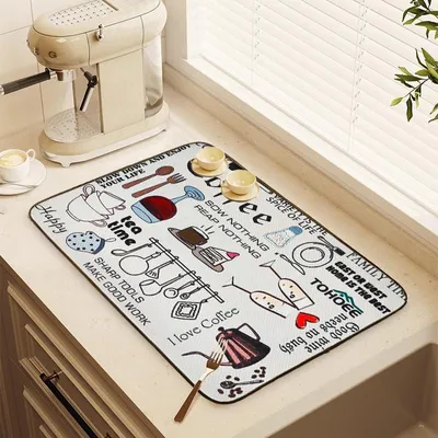 Obrázek produktu pro Mikrofázová odkapávací podložka 45 x 60 cm do kuchyně
