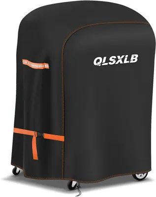 Obrázek produktu pro Ochranný kryt na gril, rozměry 90 x 70 x 110 cm, vyrobený z voděodolné a odolné tkaniny Oxford 420D, barva černá, určený pro použití v zahradě