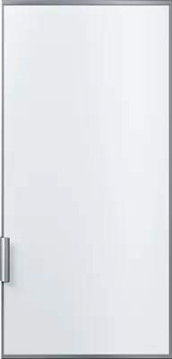 Image de Bosch KFZ40AX0 Pièces/accessoires pour réfrigérateur/congélateur Porte avant Aluminium, Blanc