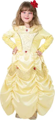 Produktbild von O566-128-A gelb Prinzessinen Kleid Barock Kostüm Gr.128