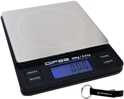 Produktbild von DIPSE Digitalwaage TP500 500 × 0,01 g / Taschenwaage