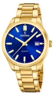Obrázek produktu pro Jediný čas Festina Gold Collection Acero Clasico - muž