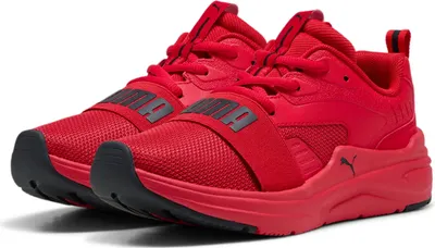 Produktbild von PUMA SOFTRIDE Wired 2  JR Kinder Sneaker Sportschuhe Unisex 401505 03 Red-Black, Schuhgröße:37.5 EU