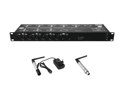 Produktbild von EUROLITE Set DMX Split 8X Splitter + Sender + Empfänger