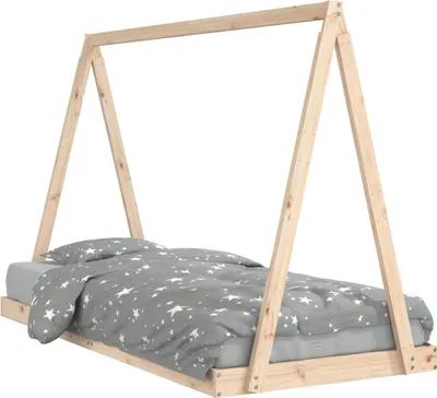 Produktbild von vidaXL Kinderbett 90x200 cm Massivholz Kiefer