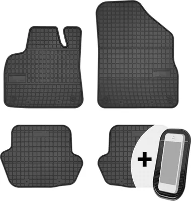 Produktbild von Gummimatten Auto Fußmatten Automatten Passgenau 4-teilig Set - passend für Citroen DS5 ab 2011