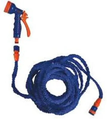 Immagine prodotto di Tubo Estensibile Cobra Con Idropistola E Raccordi - mt. 2,5/7,5