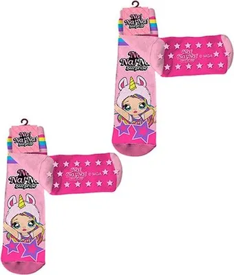 Produktbild von Na!Na!Na! Surprise 2-Pack Anti-Rutsch-Socken für aktives Spielen 19/22