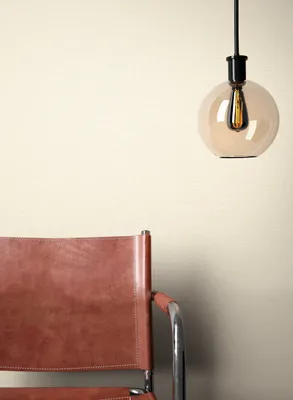 Produktbild von NEWROOM Tapete Beige Vliestapete Unifarbe - Unitapete Uni Creme Textil Struktur Modern