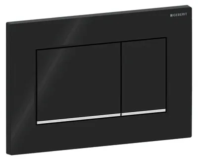 Produktbild von Sigma 30 Betätigungsplatte Schwarz Hochglanz