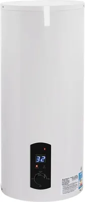 Produktbild von Elektrischer Warmwasserspeicherboiler, 100L Kapazität, Schnellheiztechnologie, WEISS