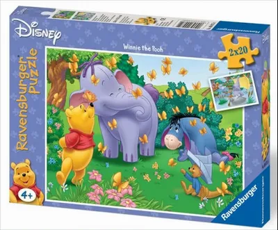 Produktbild von Begegnung mit den Heffalumps, 2 Motive - 20 Teile Puzzle