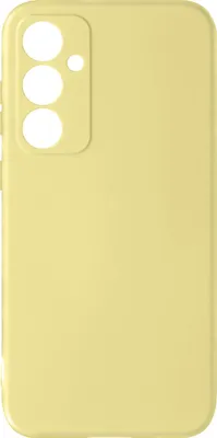Image de Avizar, étui semi-rigide en silicone pour téléphone portable Samsung Galaxy S23 FE, jaune
