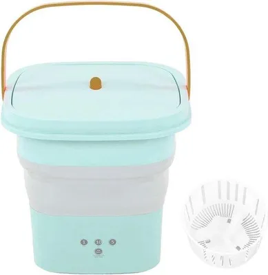 Produktbild von Faltbare Mini-Waschmaschine – Tragbare Wasch- und Trockenmaschine mit hoher Kapazität und schneller Leistung