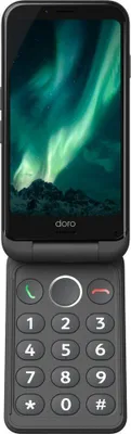 Produktbild von Doro Aurora A20, 11,4 cm (4.5"), 4 GB, 64 GB, 13 MP, Android 14, Schwarz