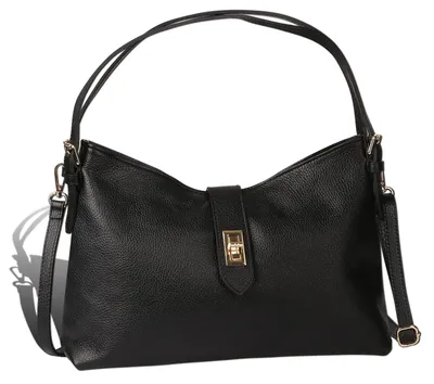 Image de Sac Toscanto noir, grand sac à bandoulière, 37 x 25 x 10 cm, D2OTT185SS1