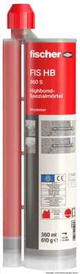 Produktbild von fischer Highbond-Spezialmörtel FIS HB, 360 ml